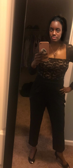 Sexy Amateur Ebony Dressed Undressed